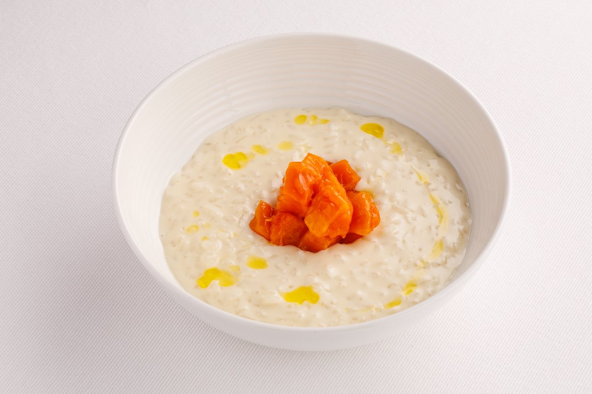 Рисовая каша с ромашкой и юдзу
